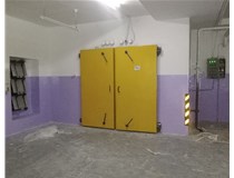 【德軒案例】梧桐院地庫(kù)改造——墻面刷油漆、乳膠漆，改造人防門(mén)油漆